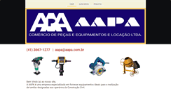 Desktop Screenshot of aapa.com.br
