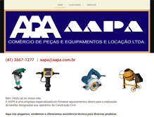 Tablet Screenshot of aapa.com.br